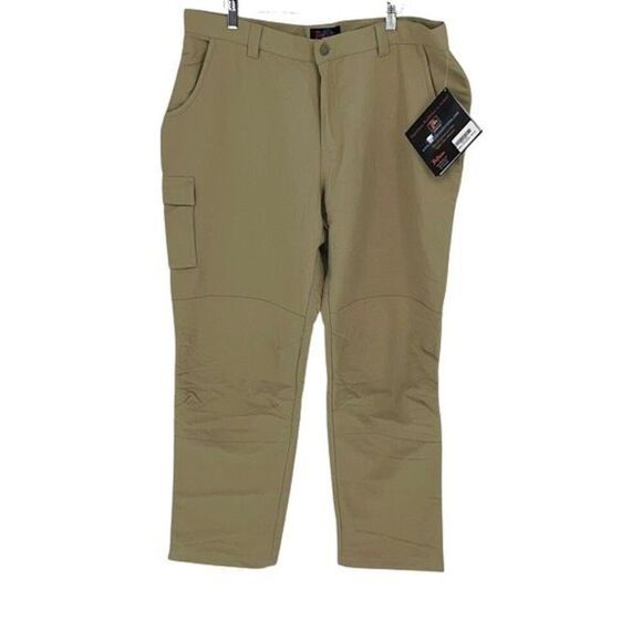 Rail Riders Womens‎ Yukon Tan Work Cargo Lined Pants Trousers Plus Size XXL NWT - Picture 1 of 8
